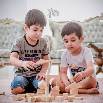 بلوکه چوبی بازی مونته سوری دستساز
