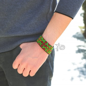 دستبند مردانه سوزندوزی کپّک