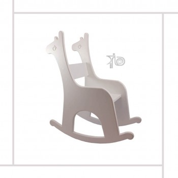 صندلی راک کودک طرح زرافه